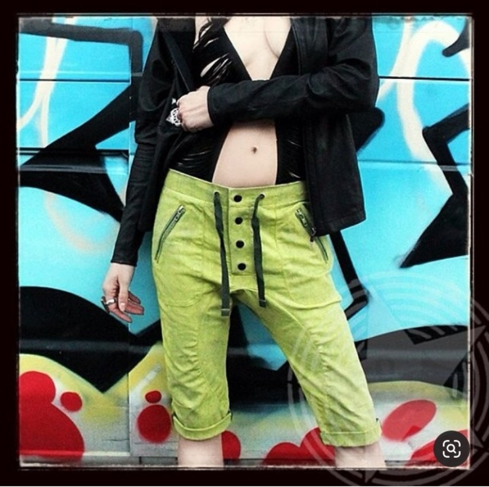 Heathen(blamo)designs handpainted continuum shorts